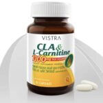 Линолевая Кислота и L-Карнитин для эффективного жиросжигания и моделирования рельефного тела Vistra 1100mg
