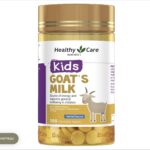 Козье молоко жевательные таблетки со вкусом ванили для крепких костей и иммунитета Healthy Care Kids.