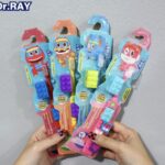 Зубная щетка конструктор для детей Dr.RAY Gogo Dino