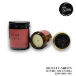"Секретный Сад" цветы и травы Соевая Свеча на натуральных эфирных маслах Secret Garden
