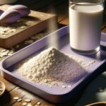 Овсяное сухое молоко, подходящее для людей с аллергией на лактозу (Порошок) Oat Milk Powder