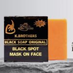 Мыло От Черных Точек Black soap K.Brothers
