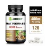 Наттокиназа 8000 мг. Улучшает работу сердечно-сосудистой системы и разжижает кровь