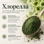 Органический/био порошок Хлореллы детокс и иммунитет — изображение 2