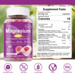 Комплекс с Магнием для улучшения памяти и хорошего сна Magnesium Glycinate Gummy Omilay — изображение 2