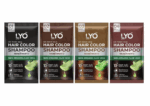 Шампунь для окрашивания седины с натуральными экстрактами LYO Hair Color Shampoo