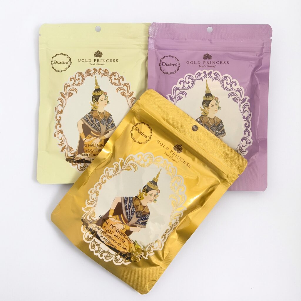 Детокс Пластыри для Стоп Gold Princess Foot Patch (AI main) Детокс Пластыри для Стоп Gold Princess Foot Patch — изображение 1