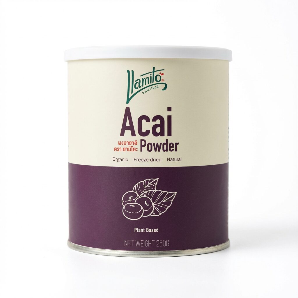 Асаи органический порошок Llamito Acai Berry Powder (AI main) Асаи органический порошок Llamito Acai Berry Powder — изображение 1