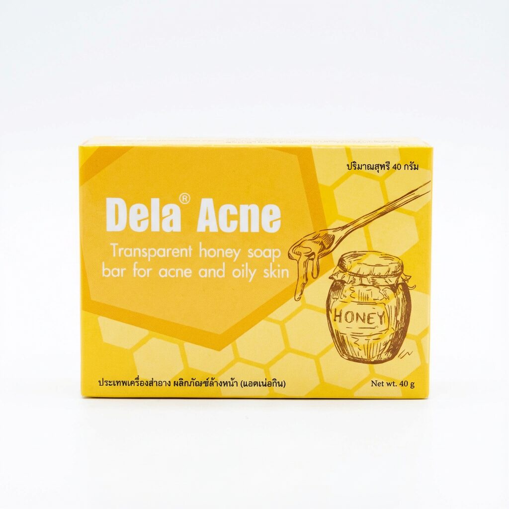 Медовое мыло с Коллагеном Dela Acne Soap (AI main) Медовое мыло с Коллагеном Dela Acne Soap — изображение 1