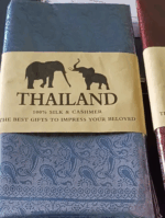 Тайский платок из шелка и кашемира — изображение 3