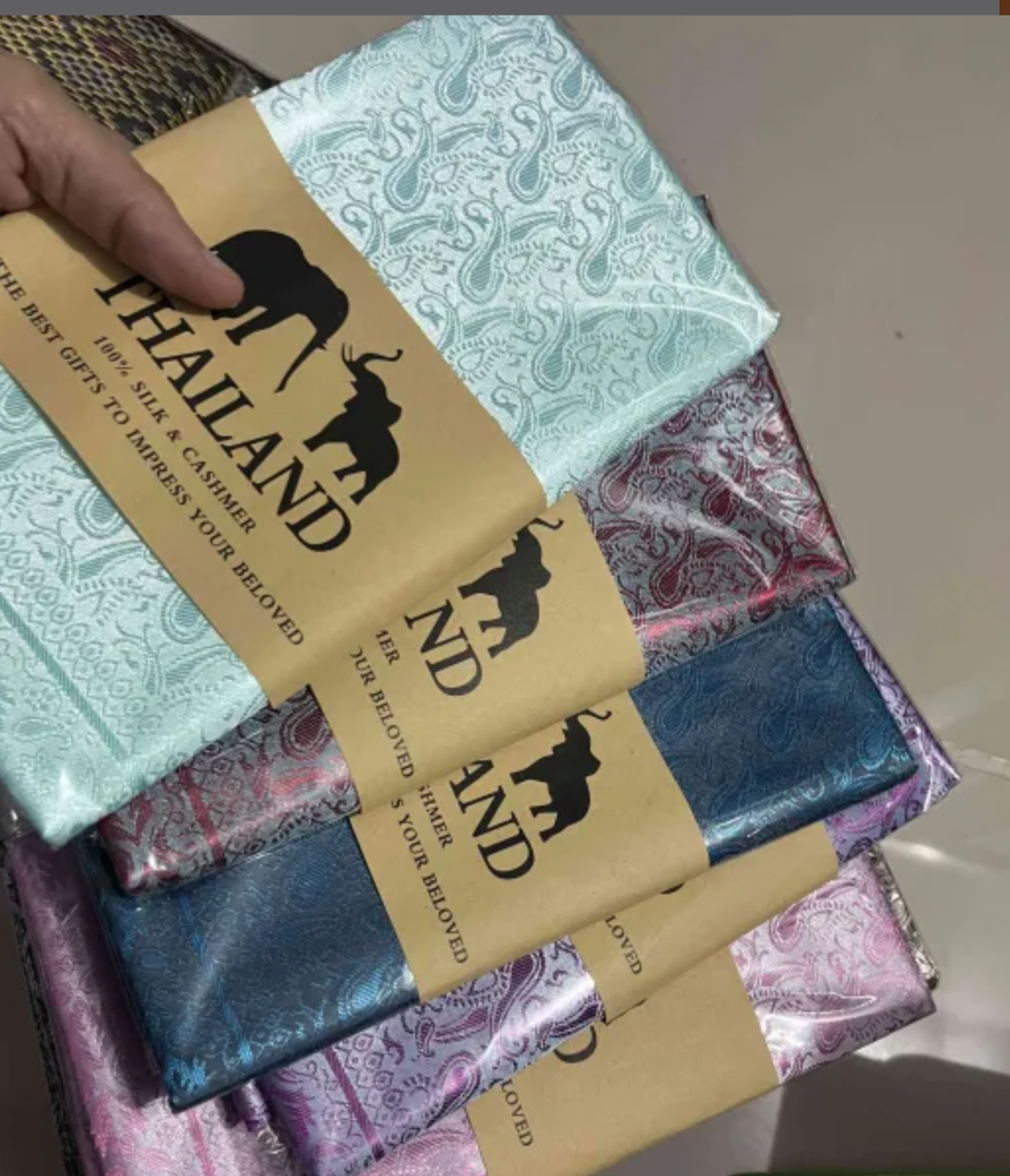 Снимок экрана 2025-11-08 191830 Тайский платок из шелка и кашемира — изображение 1