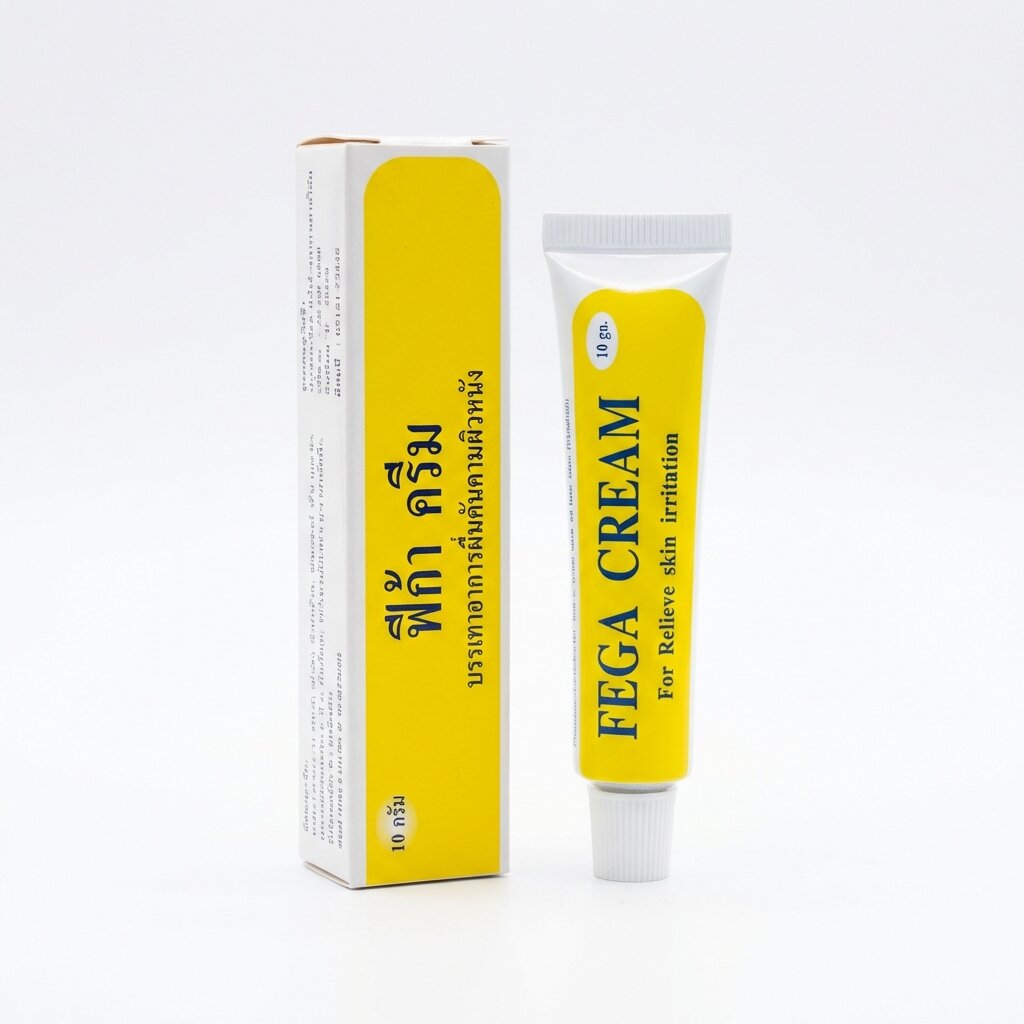 Крем Фега при грибковых и паразитарных поражениях (Fega Yanhee) (AI main) Крем Фега при грибковых и паразитарных поражениях Fega Yanhee — изображение 1