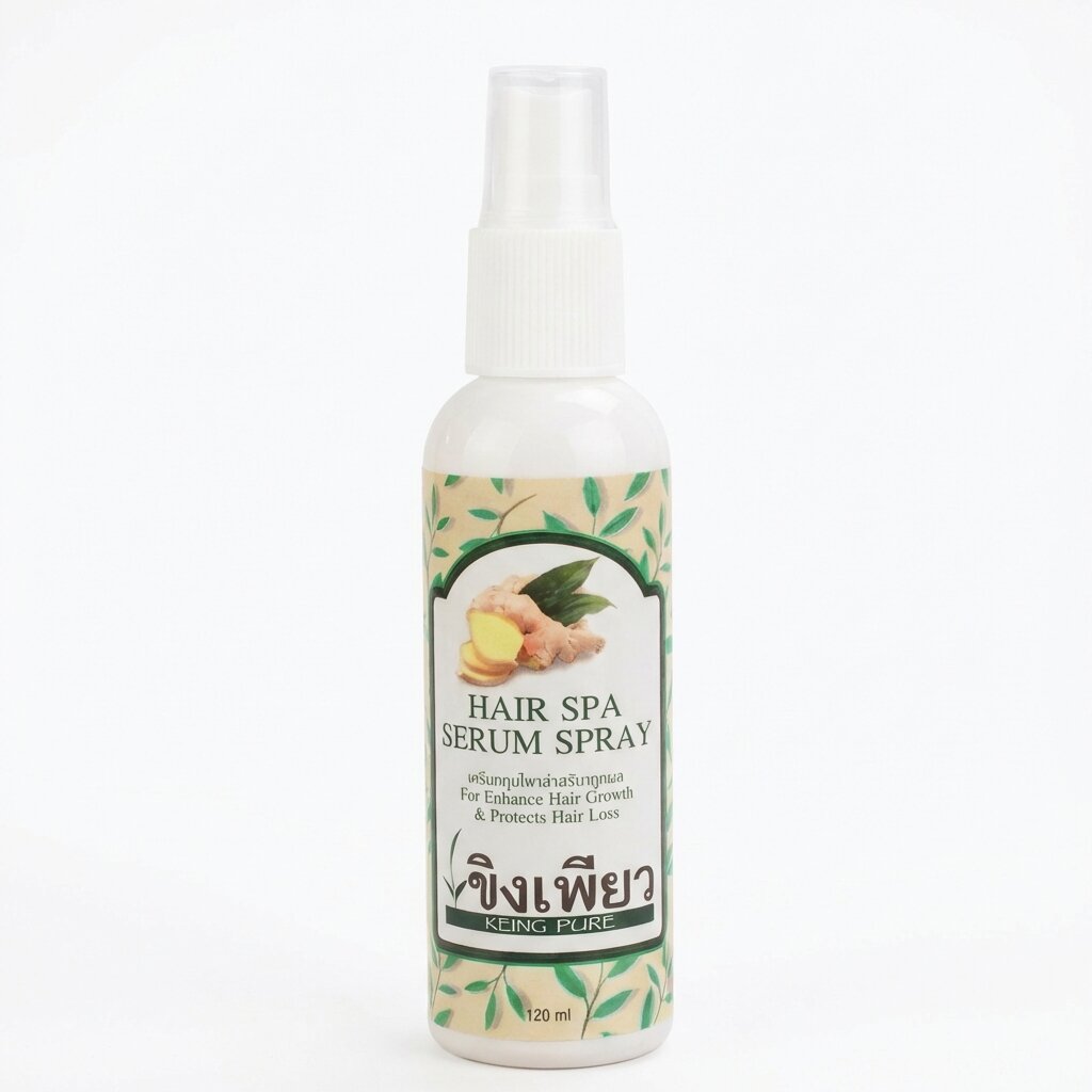 Чистая Имбирная сыворотка от выпадения волос Hair spa Serum spray (AI gallery) Чистая Имбирная сыворотка от выпадения волос Hair spa Serum spray — изображение 1