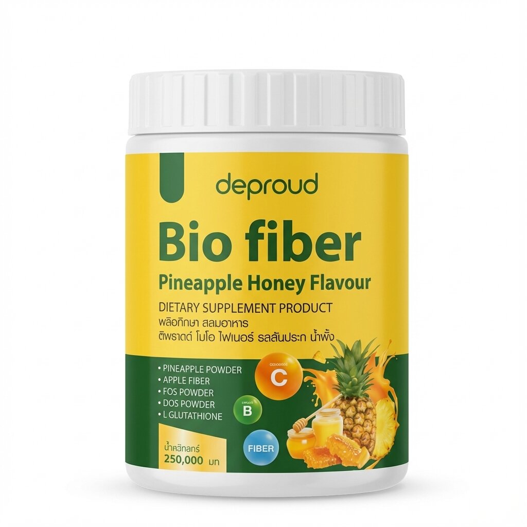 Ананасовая клетчатка для стройности DEPROUD BIO FIBER. (AI main) Ананасовая клетчатка для стройности DEPROUD BIO FIBER. — изображение 1
