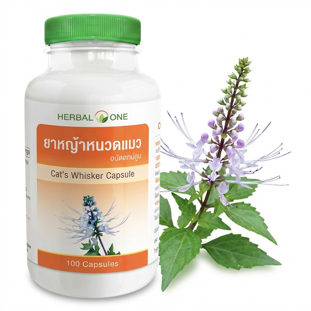 Биодобавка для здоровых почек Herbal One Cat's Whisker (AI main) Биодобавка для здоровых почек Herbal One Cat's Whisker — изображение 1