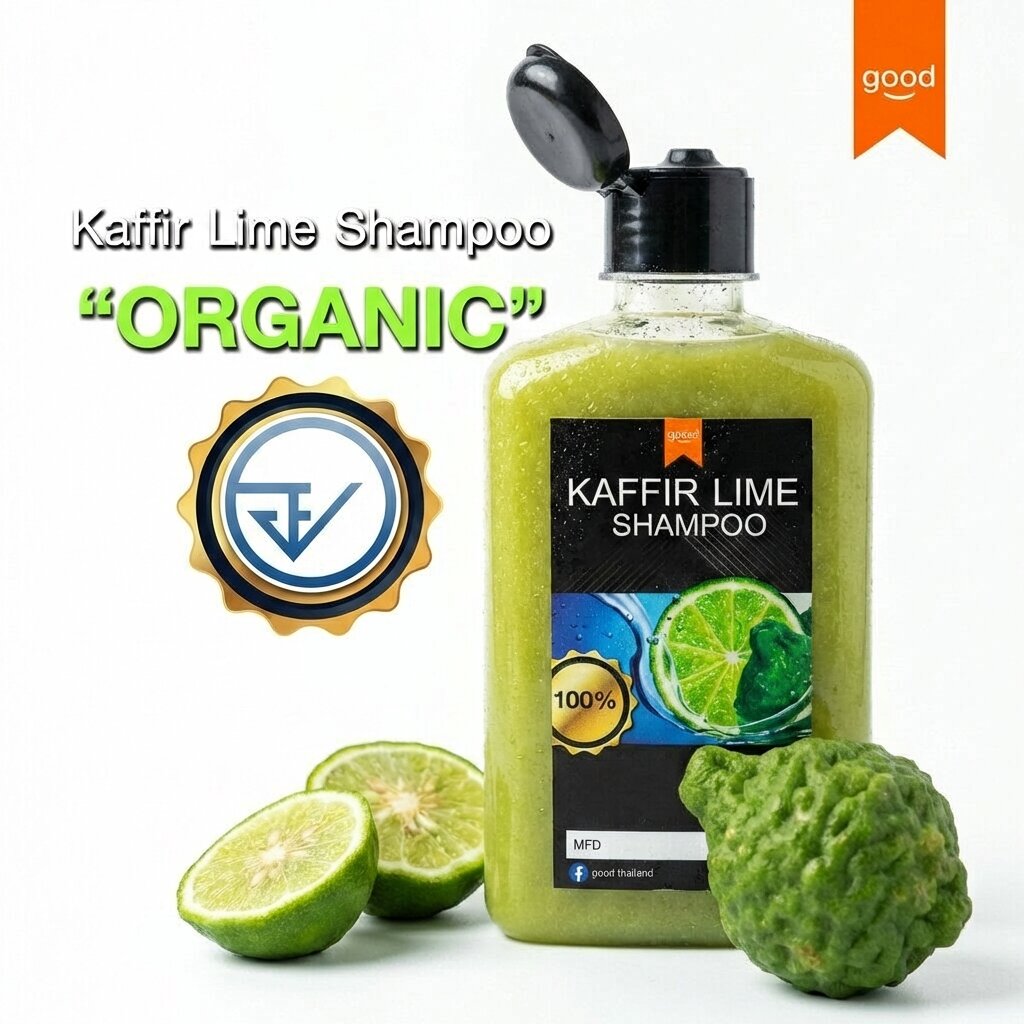 Органический шампунь с экстрактом Кафрского Лайма Organic Kaffir Lime Organic Shampoo (AI gallery) Органический шампунь с экстрактом Кафрского Лайма Organic Kaffir Lime Organic Shampoo — изображение 1