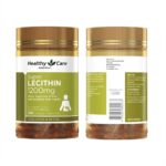 Лецитин для поддержки Печени, Мозга и Нормализации Обмена Веществ Healthy Care Super Lecithin 1200 mg — изображение 3