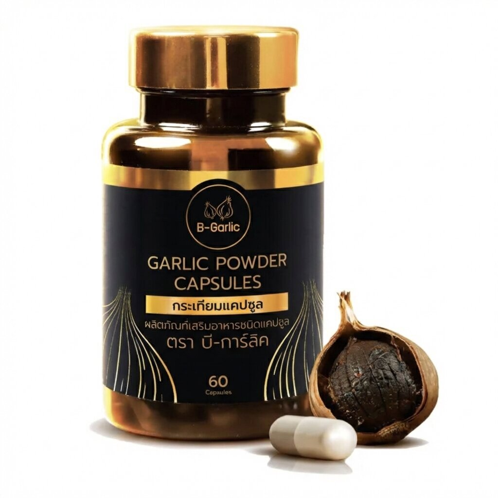 Органический черный Чеснок в капсулах Be Garlic (AI main) Органический черный Чеснок в капсулах Be Garlic — изображение 1