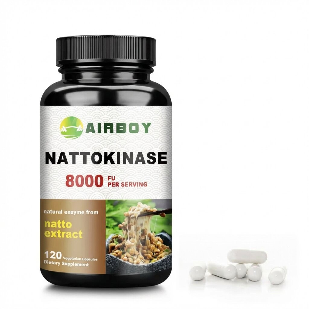 Наттокиназа 8000 мг. Улучшает работу сердечно-сосудистой системы и разжижает кровь (AI main) Наттокиназа 8000 мг. Улучшает работу сердечно-сосудистой системы и разжижает кровь — изображение 1