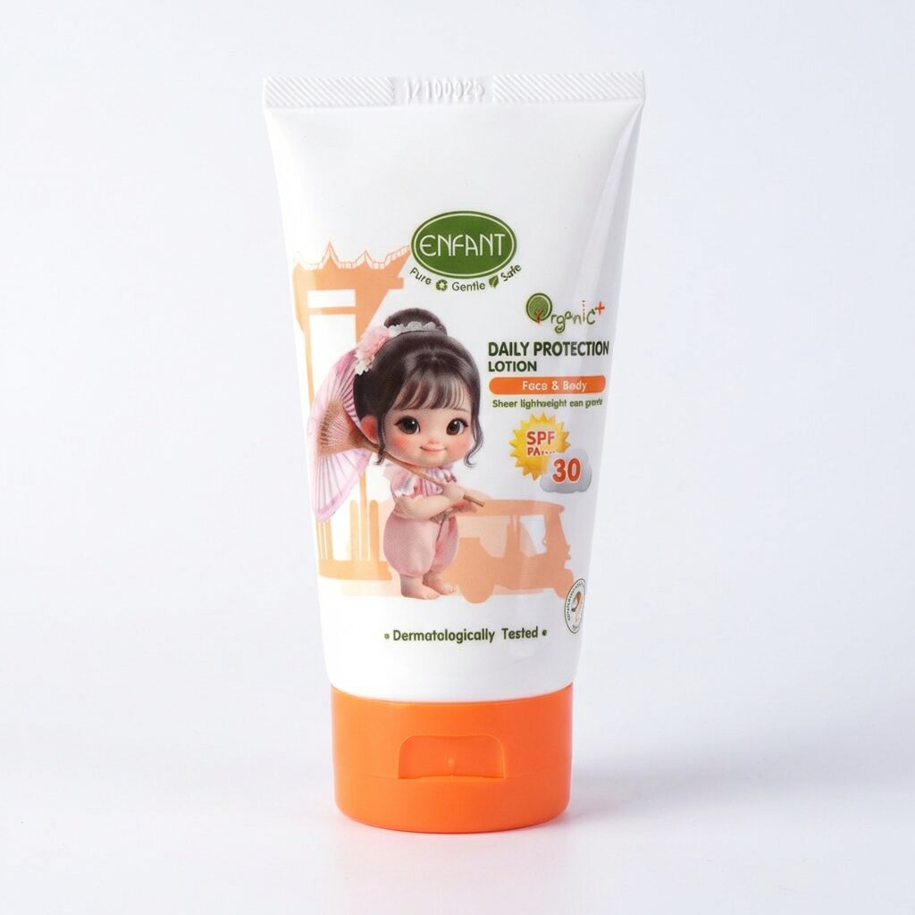 ENFANT Organic Plus Ежедневная защита для лица, SPF 30 PA+++ (AI main) Ежедневная защита для лица, Organic Plus SPF 30 PA+++ ENFANT — изображение 1