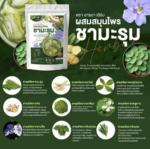 Травяной чай в пакетиках с морингой, имбирем и ринакантусом. Детокс организма + снижение холестирина. — изображение 2