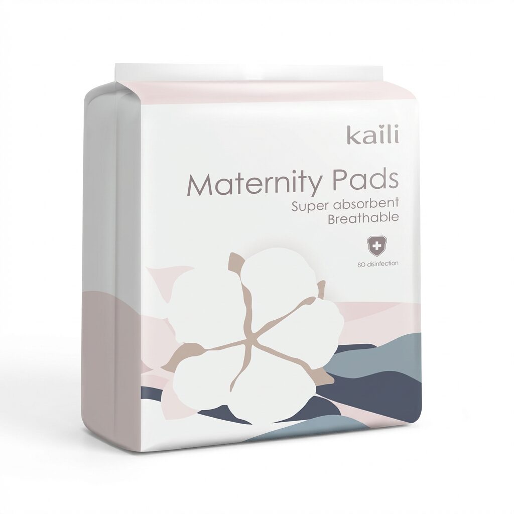 послеродовые хлопковые гигиенические прокладки для мам Kaili (AI main) Послеродовые хлопковые гигиенические прокладки для мам Kaili — изображение 1