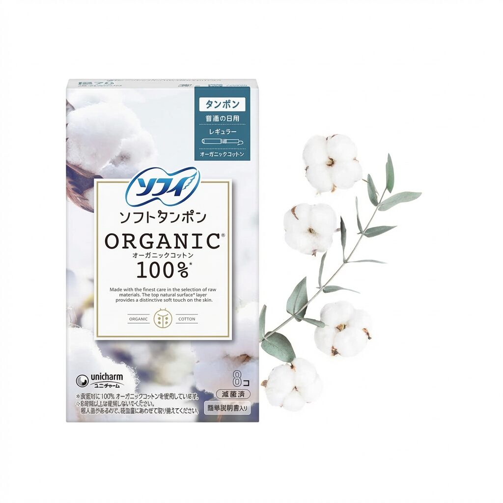 Тампоны из 100% органического хлопка Sofie Soft Organic (AI main) Тампоны из 100% органического хлопка Sofie Soft Organic — изображение 1