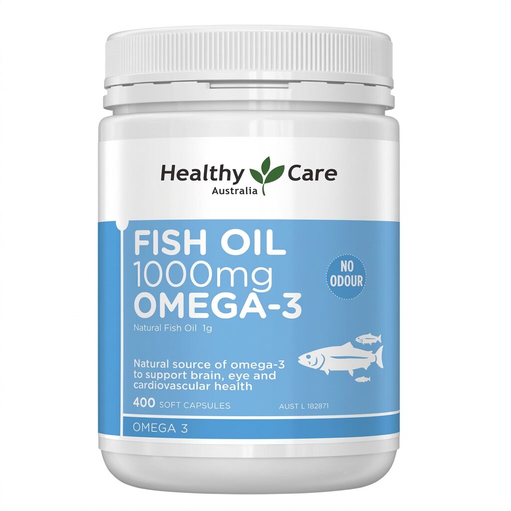 Омега-3 для комплексной поддержки сердечно-сосудистой системы, суставов и работы мозга Premium Fish Oil 1000mg Healthy Care (AI main) Омега-3 для комплексной поддержки сердечно-сосудистой системы, суставов и работы мозга Premium Fish Oil 1000mg Healthy Care — изображение 1