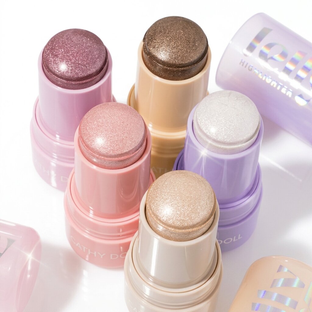 желейный хайлайтер CATHY DOLL - Jelly Highlighter (AI gallery) Желейный хайлайтер для создания естественного влажного сияния и свежести лица CATHY DOLL - Jelly Highlighter — изображение 1